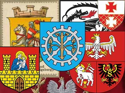 Herby z okolic Pasłęka