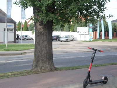 Hulajnogi elektryczne w Pasłęku